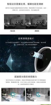摇头型智能云摄像机 家用监控的全能之选